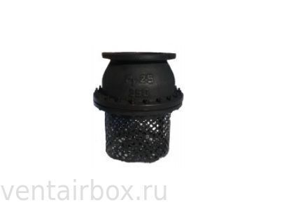 Клапан обратный приемный 16ч42р Ду-150    