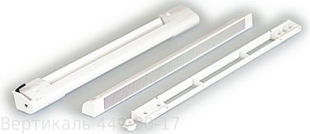 Приточный клапан Aereco EMM 716, гигрорегулируемый, для оконных конструкций, цвет RAL 9003 (белый)