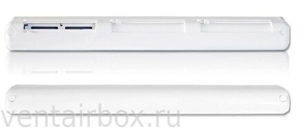 VT 301 Оконный приточный клапан с контролем потока воздуха и аккустической шумоизоляцией до 40дБа