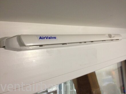 Универсальный оконный клапан "AirValve" без фрезеровки